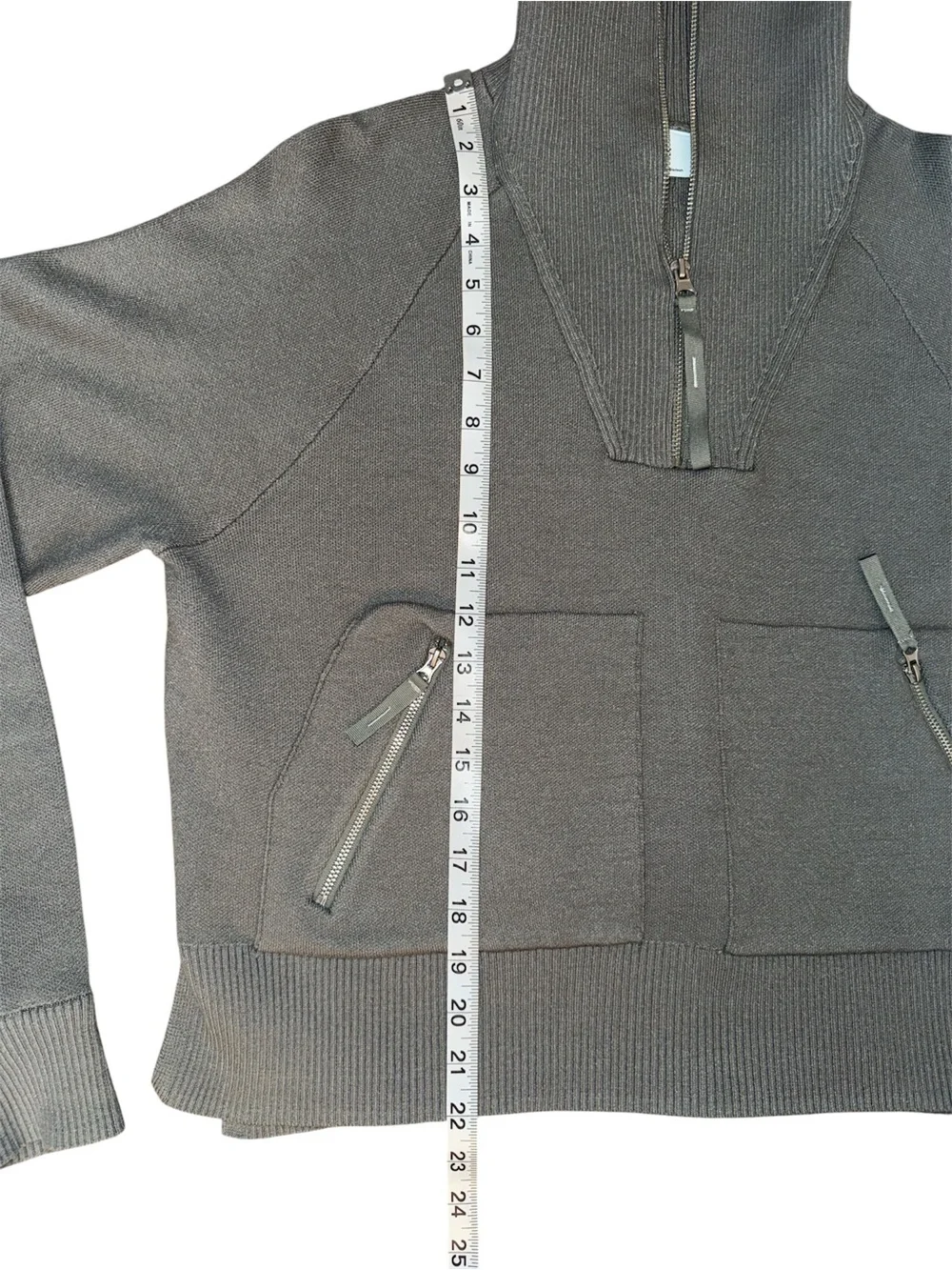 Quarter Zip Sweater